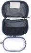 Folding Wash Bag; grey