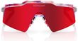 SPEEDCRAFT® SL FDJ Gloss Translucent Red/Blue HiPER® Fire Red Mirror Lens