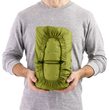 Camp Self Inflating Mat - Large Tarragon