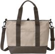HARVEST MATERIAL MARKET TOTE, safari/brindle