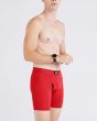 MULTI-SPORT MESH BOXER BRIEF FLY 3PK Sunset Red/Turbublence/Faded Black