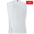 M WS Base Layer Sleeveless Shirt-light grey/white