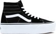 UA SK8-Hi Tapered Stackfo BLACK/TRUE WHIT
