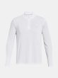 SEAMLESS STRIDE 1/4 ZIP-WHT