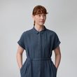 Övik Hemp Dress W Mountain Blue