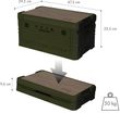 Camp NCB4002 2v1 s víkem a dřevěnou deskou 32L zelený