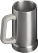 Big Grip Beer Stein 700 ml Stainless Steel Ash