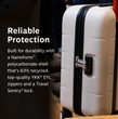 OZONE CARRY ON HARDSIDE 4W 34 L, black