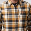 Fjällglim Relaxed Shirt M Dawn Blue-Eggshell