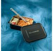 Stainless Steel Lunch Box; light grey