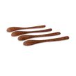 SPOON SET (4 pcs), brown