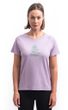 MERINO BLEND STONE dámské triko kr.rukáv mystic violet