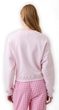 887767-00 Oversize mikina s logem Mom Růžová