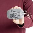 Aeros Down Travel Pillow Neutral Grey