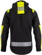 REFLECTOS Jacket black/yellow