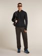 Men Mer 300 RF Descend LS Zip Hoodie BLACK