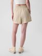 Mušelínové kraťasy Béžová