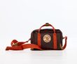 Kånken Koncept Crossbody 4 Black Oak-Rowan Red