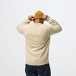 Fjällräven Logo Knit Sweater M Light Beige