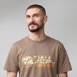 Multicolor logo T-shirt M Ochre