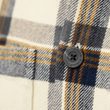 Singi Flannel Overshirt M Black Oak-Dark Navy