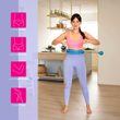 Masážní hula hoop FH01 se závažím modrá