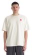 M TNF Red Box S/S Tee WHITE DUNE