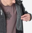 CHAMONIX KNITWARM HOODIE M ANTHRACITE GREY NEW