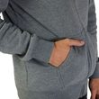 Absolute Fleece Zip Heather Graphite