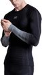INVENT GRAPHICS SHIRT LS MEN X BLACK/DARK GREY