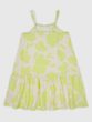 739051-02 Dětské šaty na ramínka Žlutá