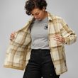 Singi Flannel Overshirt W Black Oak-Port