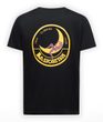 Climbing on the Moon T-Shirt M Nero/Giallo