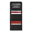 Travel Essentials, Tri-Fold Wallet, Black