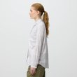Övik Lite Flannel Shirt W Ultramarine-Chalk White