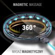 HHM17 se závažím, magnety a počítadlem černá/mátová