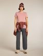 W Mer 150 Tech Lite III SS Tee BLUSH