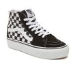 UA SK8-HI PLATFORM 2.0 CHECKERBOARD/TRUE WHITE