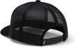 Block Mesh Trucker Hat Black