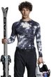 ENERGY ACCUMULATOR WILD SHIRT LS TieDye X Black/X White