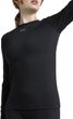 MIGHTYWOOL SHIRT LS WMN X Black