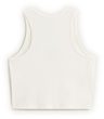 OVAL LOGO TANK EGRET