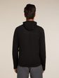 M Mer 360 Realfleece Elem LS Z Hood BLACK