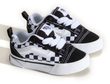 Knu Skool Elastic Lace CHECKERBOARD BLACK/TRUE WHITE