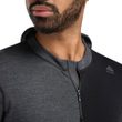 WarmWool Hoodsweater w/zip M's Jet Black/Marengo