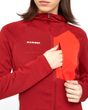 Aenergy Light ML Hooded Jacket Women dark mammut red-mammut red