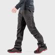 Abisko Lite Trekking Zip-off M Long, Dark Grey-Black