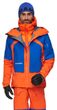 Eiger Nordwand Pro HS Hooded Jacket Men eiger orange-eiger blue