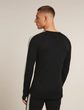 Men Mer 200 Oasis+ LS Crewe BLACK/JET HTHR/UNDYED/CB