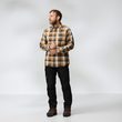 Fjällglim Relaxed Shirt M Dawn Blue-Eggshell